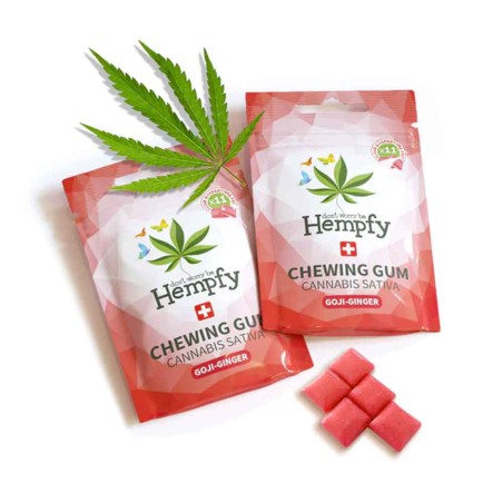 Hempfy Hanf Kaugummis - Goji-Ingwer